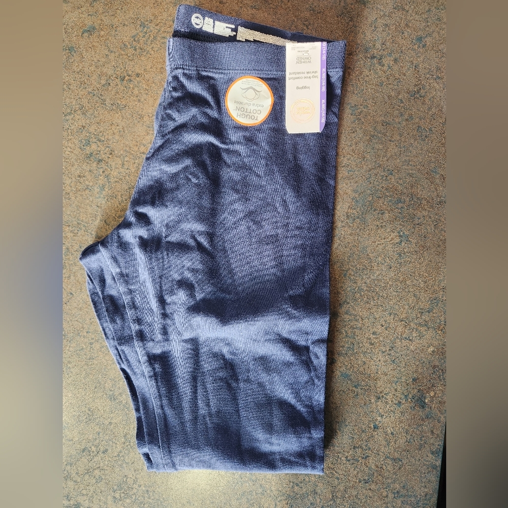 Wonder Nation Girls Size 14/16 Navy blue Legging
